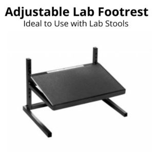 Lab stool footrests