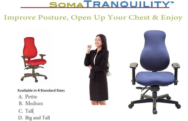 Ergonomic task seating that is comfortable