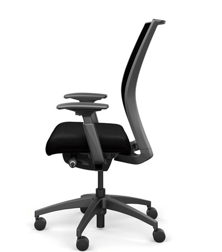 Amplify task chair side view