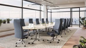 Blue Conference Room Chairs