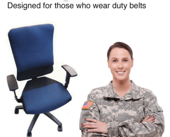 Military ergonomic chairs