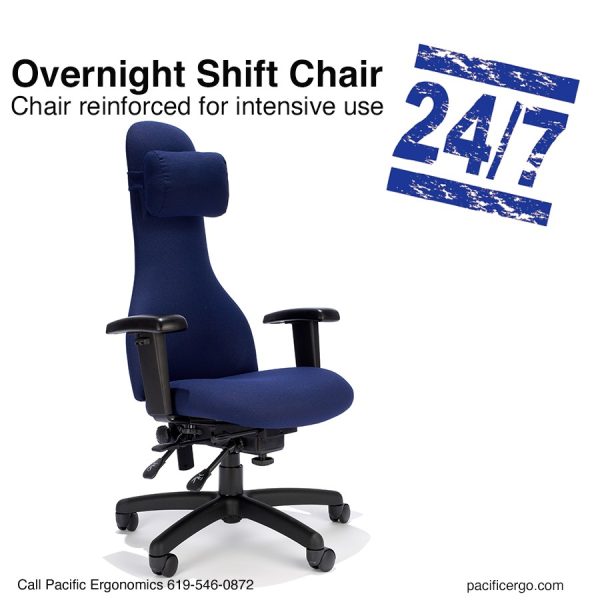 Overnight Carmel Tall Office Chairs-Overnight Shift Carmel