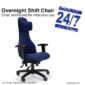 Tall Office Chairs-Overnight Shift Carmel