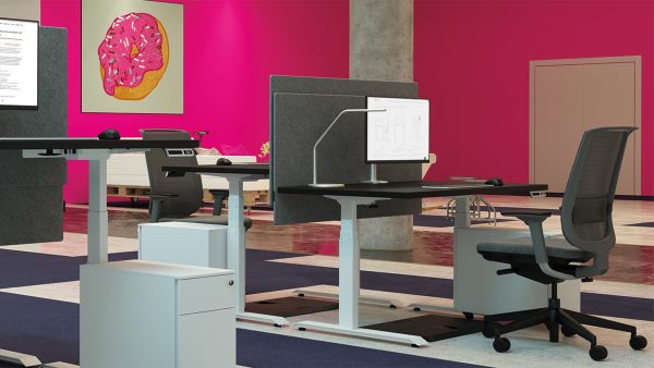 Small Height Adjustable Desk