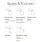 Bases & Footrest