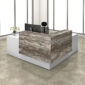 L Shaped Modern Reception Furniture