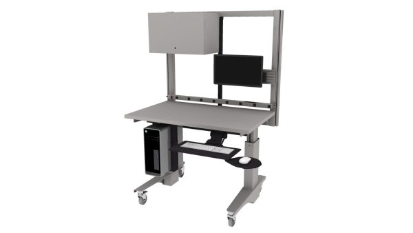 Heightadjustable-lab_A Computer Cart
