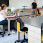 Polyurethane lab chairs- ideal science lab chairs
