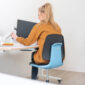 Comfortable polyurethane science lab chairs