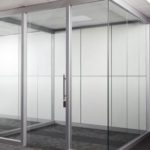Frameless glass modular walls in San Diego are beautiful and functional