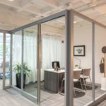 Maximize space with reusable glass modular walls