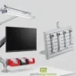 ESD Workbenches with Tool Organizers