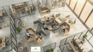 Modular cubicle furniture