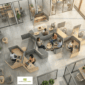 Modular cubicle furniture
