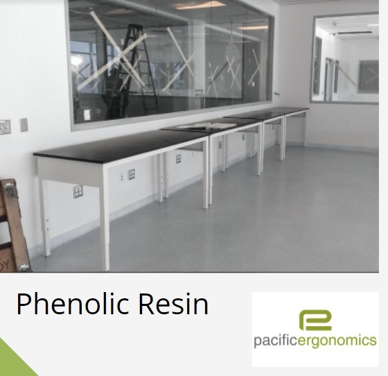Quick ship benches with phenolic resin