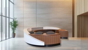 Custom Designer Receptionist Furniture