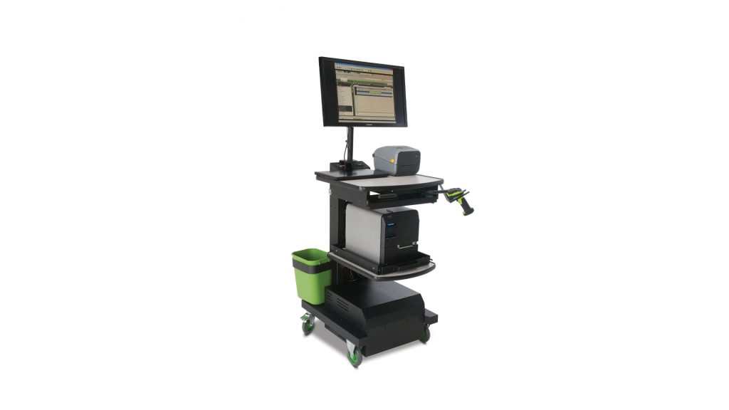 sit stand cart