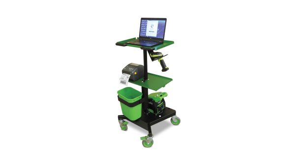 7036192623_A_NEW Laptop scanner inventory cart