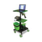 Laptop scanner inventory cart