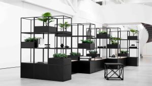 Pacific Ergonomics plant divider walls
