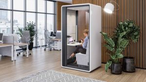 Modular Office Pod on Wheels
