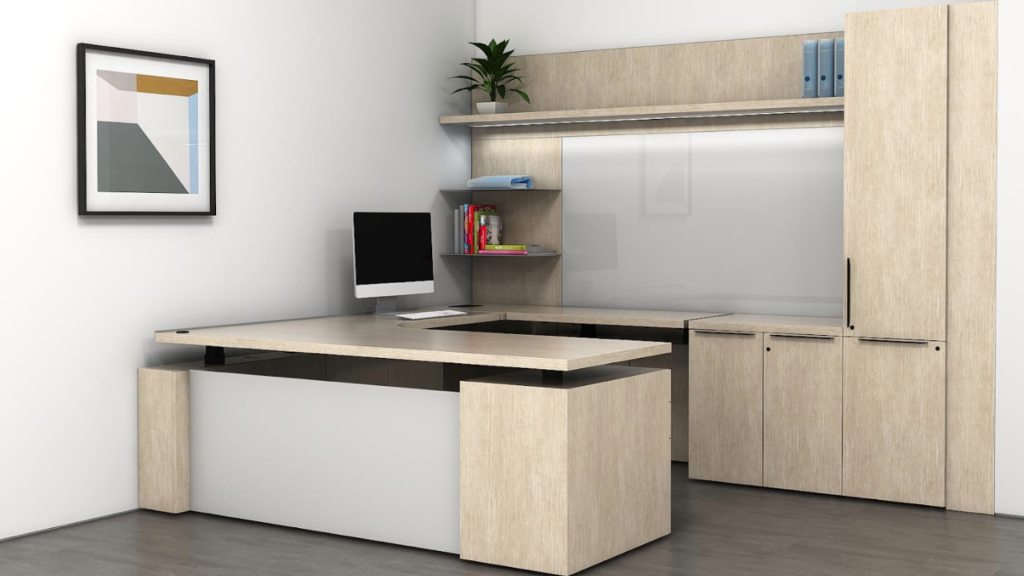 Commercial sit stand desk