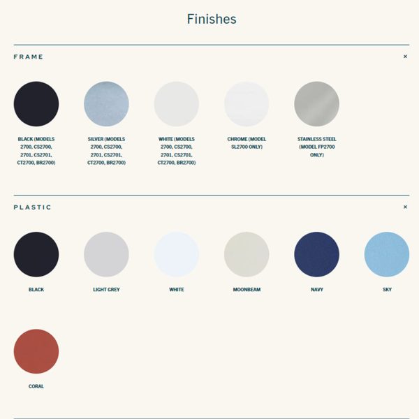 Finishes
