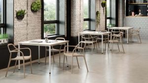Square Cafe Tables
