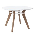 Cafe Table with white trim