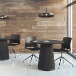 tapered side table