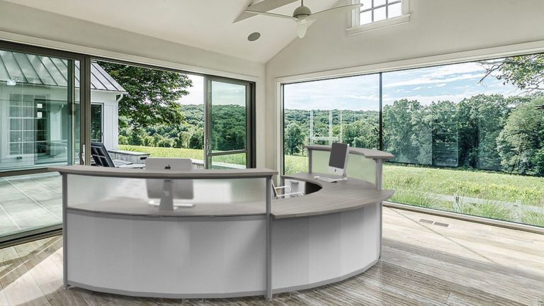 2 Person Reception Desk