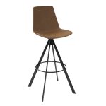Faux Leather Counter Stool
