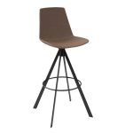Many colors available for this faux leather stool.