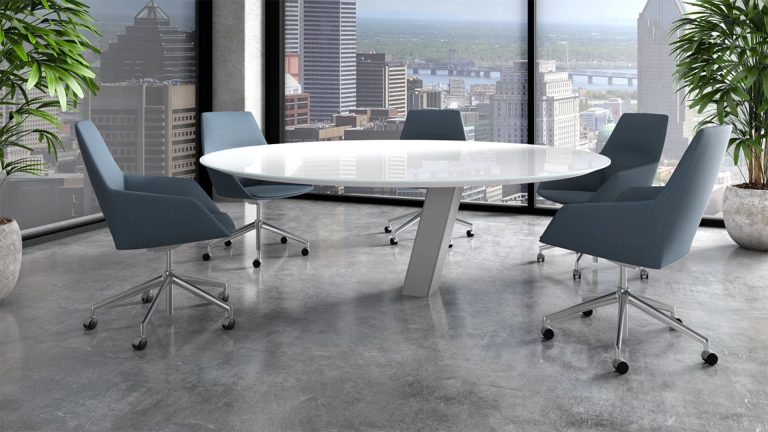 Round Conference Table