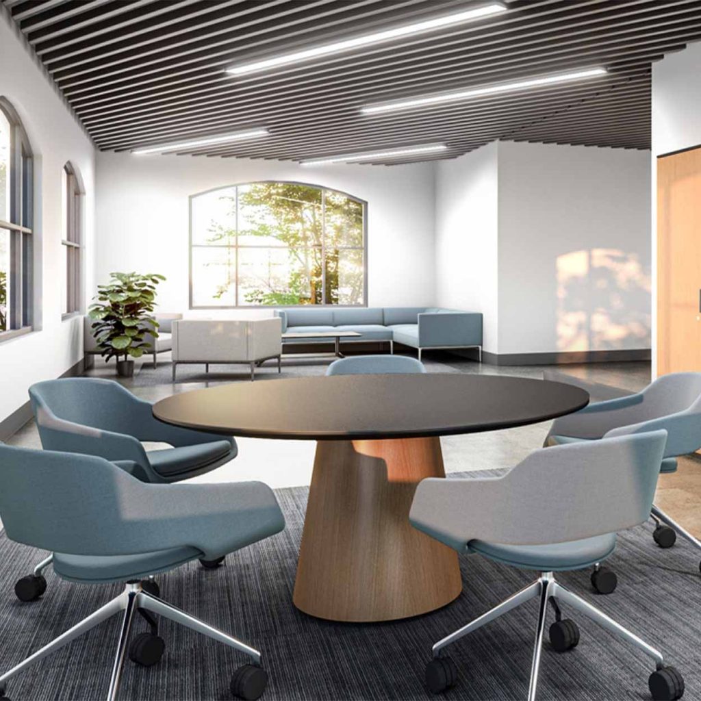Round Conference Table