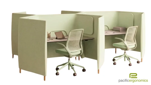 Honeycomb Cubicles-Fabric Teal Honeycomb Cubicles-Fabric Teal