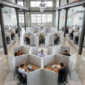 Clustered cubicle workstations