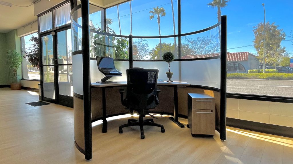 Rounded Desks