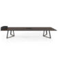 Black contemporary conference table