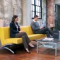 Modern Lounge Furniture- Pop of Yellow