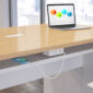 Collaboration table with power