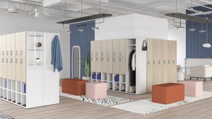 Lockers in Office
