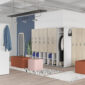 Lockers in Office