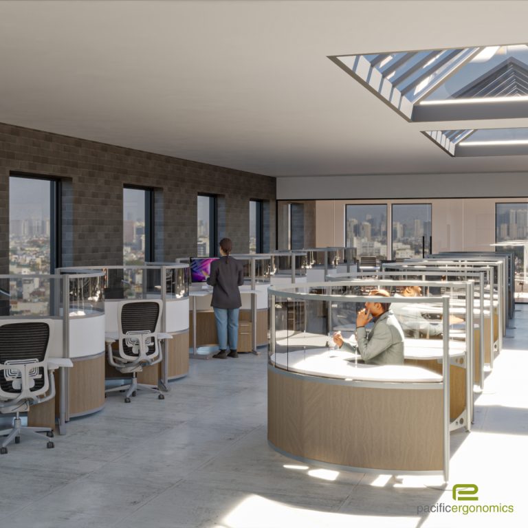 Curved Workstation Layouts