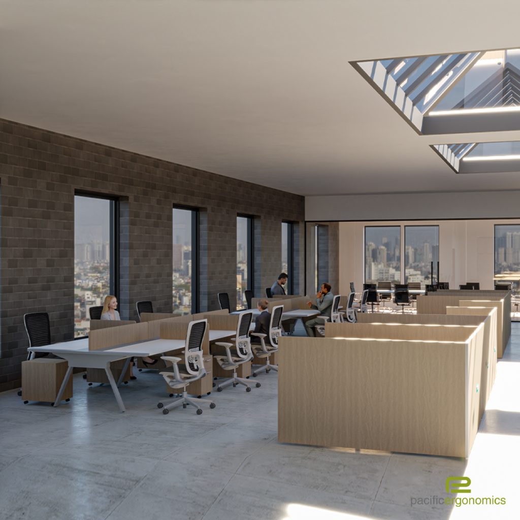 Curved Workstation Layouts