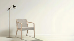 Wooden Cushioned Guest Chair