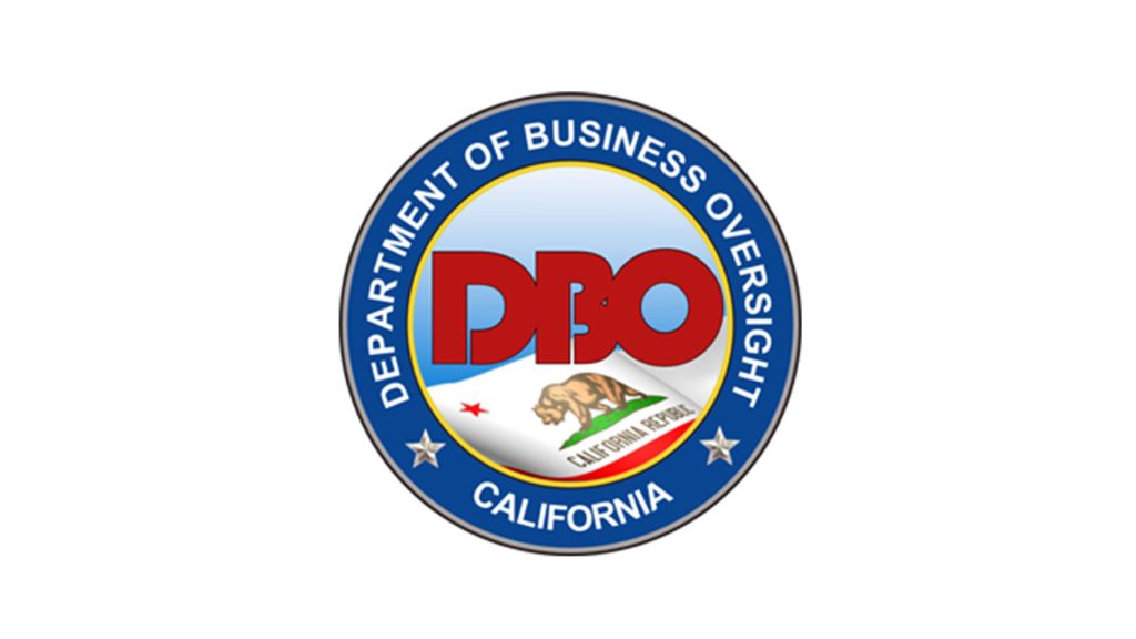 California Department of Business Oversight
