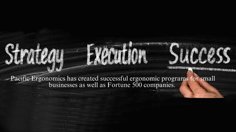 office ergonomic program development by Pacific Ergonomics