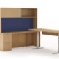 Sit to Stand Desk with Storage