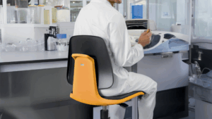 Medical Lab Chair with Colorful Backs